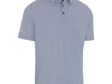 Callaway Tee All Over Print Polo Shirt - Peacoat Sale