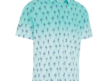 Callaway Mojito Ombre Polo Shirt - Limpet Shell For Sale