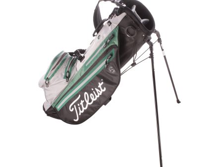 Titleist Player 4 Stadry Second Hand Stand Bag - Silver Green Black on Sale