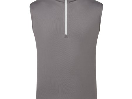 FootJoy Half-Zip Vest - Gravel on Sale