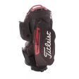 Titleist Second Hand Cart Bag - Black Red on Sale