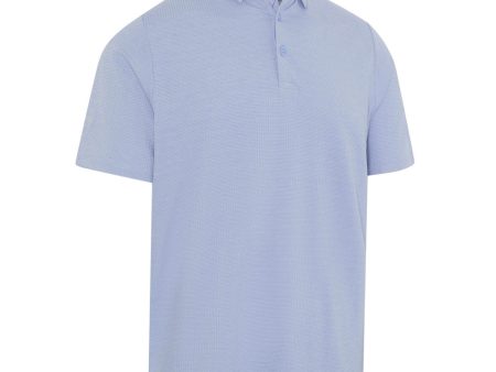 Callaway Ventilated Classic Jacquard Polo Shirt - Chambray For Discount