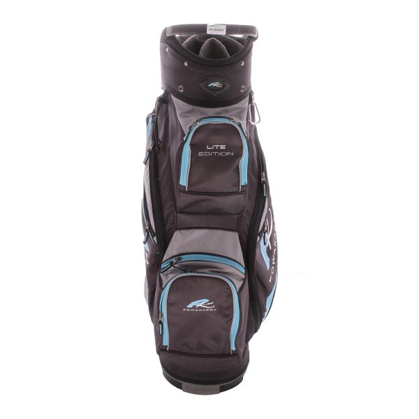 Powakaddy Second Hand Cart Bag - Black gray Blue Online Sale