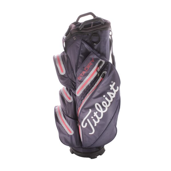 Titleist Stadry Cart 14 Second Hand Cart - Navy Red Silver on Sale