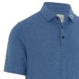 Callaway Ventilated Classic Jacquard Polo Shirt - Peacoat Fashion