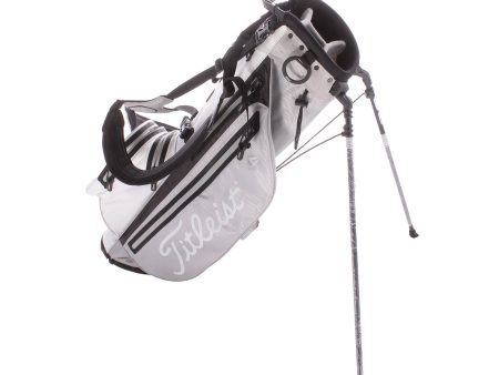 Titleist Player 4 Stadry Second Hand Stand Bag - Silver White Online Sale