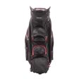 Benross Second Hand Cart Bag - Black White Red Online now