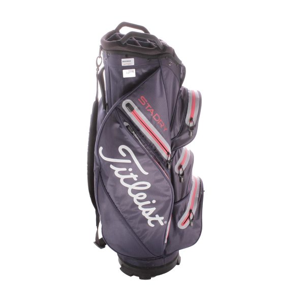 Titleist Stadry Cart 14 Second Hand Cart - Navy Red Silver on Sale