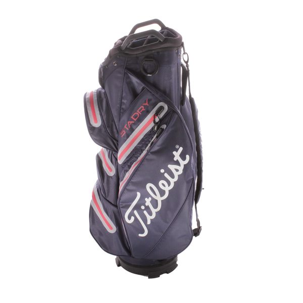 Titleist Stadry Cart 14 Second Hand Cart - Navy Red Silver Online