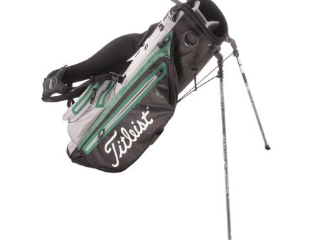 Titleist Player 4 Stadry Second Hand Stand Bag - Silver Green Black Online now