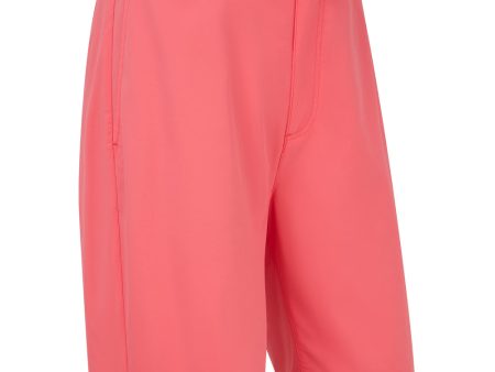 FootJoy Par Golf Shorts - Coral Red For Cheap