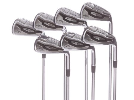 Callaway Apex Pro Forged Steel Men s Right Irons 4-PW Stiff - KBS Tour 120g For Cheap