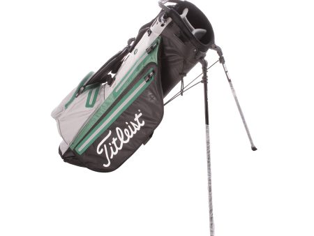 Titleist Player 4 Stadry Second Hand Stand Bag - Silver Green Black Online