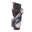 Powakaddy Second Hand Cart Bag - Black gray Blue Online Sale