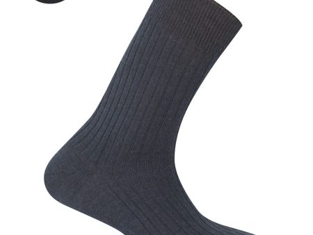 PUNTO BLANCO | CALCETINES HOMBRE | CLÁSICO LANA AUSTRALIA MARINO | AZUL on Sale