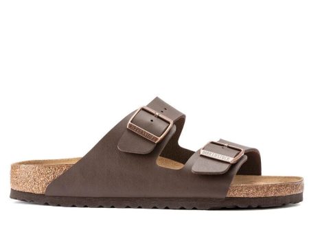 BIRKENSTOCK | SANDALIAS UNISEX | ARIZONA BIRKO FLOR DARK BROWN | MARRÓN | S NARROW For Sale