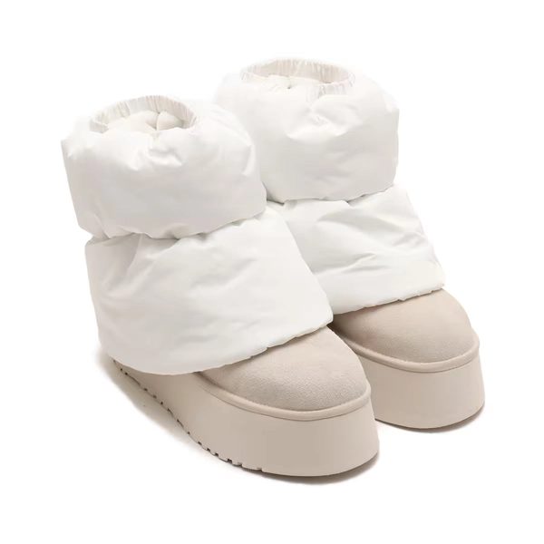 UGG | BOTINES MUJER | CLASSIC MINI DIPPER PUFFER WHITE CERAMIC | BLANCO Sale