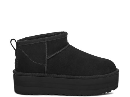 UGG | BOTINES MUJER | CLASSIC ULTRA MINI PLATFORM | NEGRO Sale