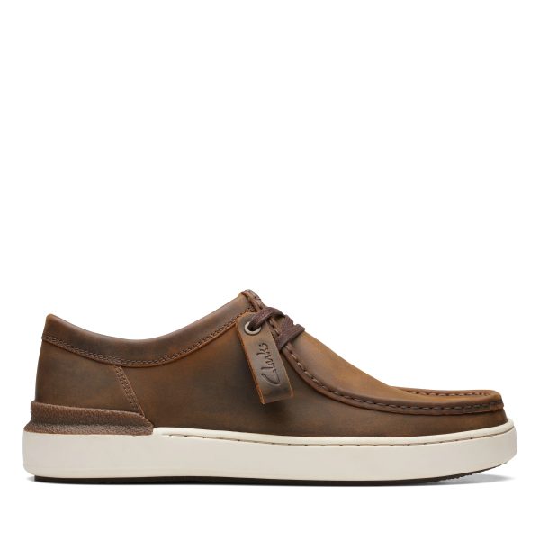 CLARKS | ZAPATOS DERBY HOMBRE | COURTLITE WALLY BEESWAX LEATHER | AMARILLO Sale