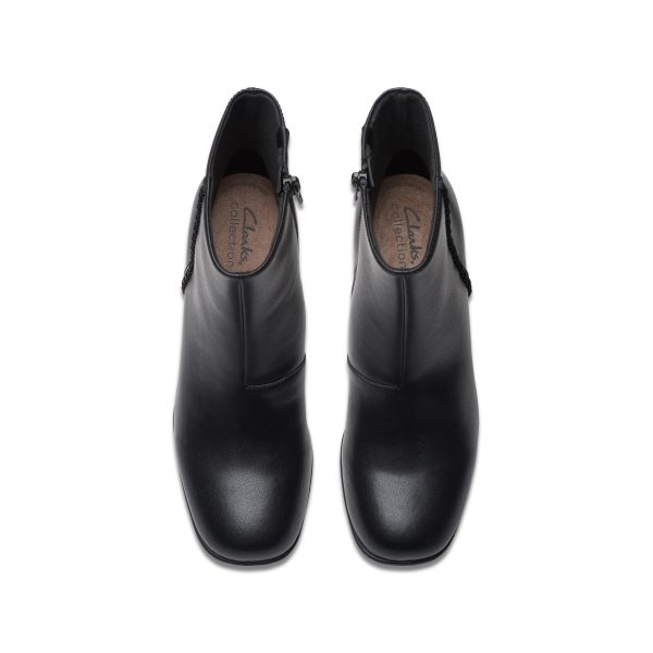 CLARKS | BOTINES MUJER | KEIRSTA FAYE BLACK LEATHER | NEGRO Hot on Sale