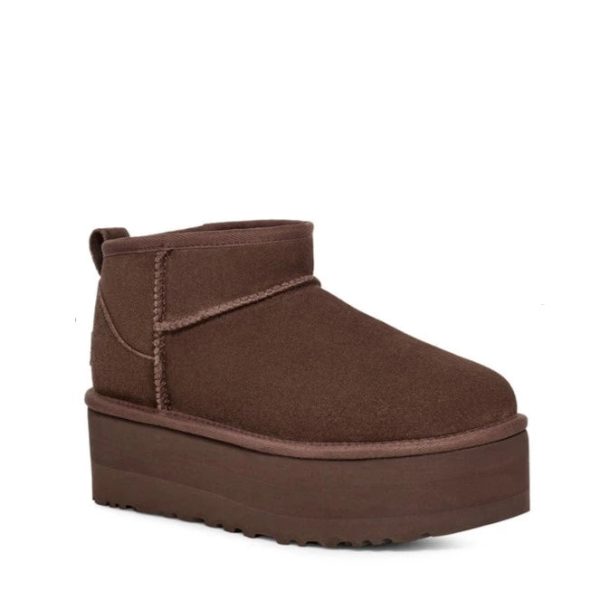 UGG | BOTINES MUJER | CLASSIC ULTRA MINI PLATFORM BURNT | MARRÓN Online Hot Sale