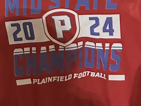 2024 Mid State Conference Champions Shirts Plainfield Football Cheap