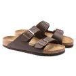 BIRKENSTOCK | SANDALIAS UNISEX | ARIZONA BIRKO FLOR DARK BROWN | MARRÓN | S NARROW For Sale