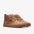 CLARKS | BOTINES HOMBRE | STREETHILL MID DARK TAN LEATHER | BEIGE For Discount