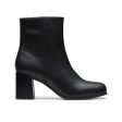 CLARKS | BOTINES MUJER | KEIRSTA FAYE BLACK LEATHER | NEGRO Hot on Sale