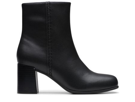 CLARKS | BOTINES MUJER | KEIRSTA FAYE BLACK LEATHER | NEGRO Hot on Sale