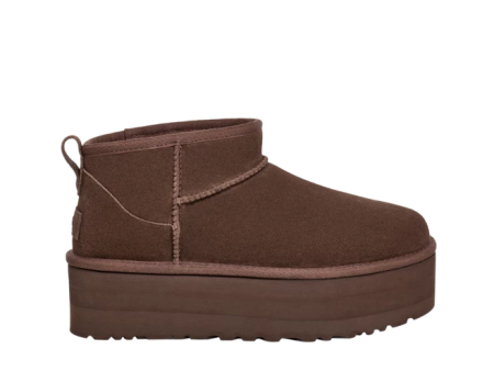 UGG | BOTINES MUJER | CLASSIC ULTRA MINI PLATFORM BURNT | MARRÓN Online Hot Sale