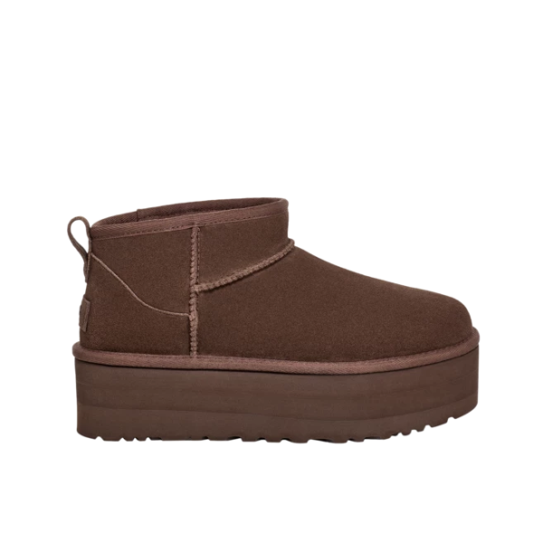 UGG | BOTINES MUJER | CLASSIC ULTRA MINI PLATFORM BURNT | MARRÓN Online Hot Sale