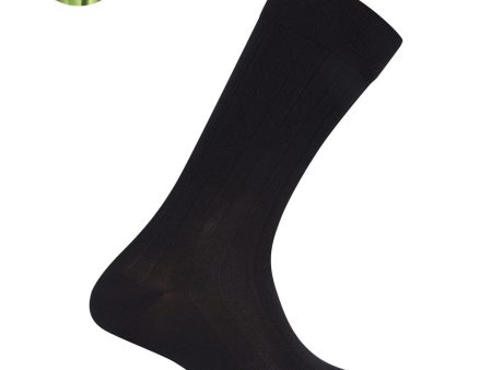 PUNTO BLANCO | CALCETINES HOMBRE | BAMBÚ | NEGRO Cheap