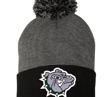 Monrovia Bulldogs Pom Beanie Fashion