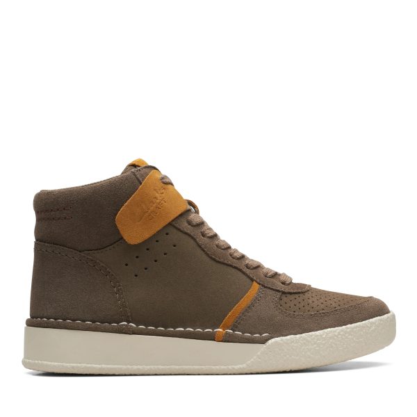 CLARKS | BOTAS MUJER | CRAFTCUP MID OLIVE COMBI | VERDE Sale