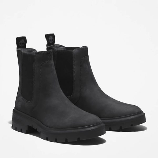 TIMBERLAND | BOTINES CHELSEA MUJER | MID CHELSEA BOOT CORT JET BLACK | NEGRO Online Hot Sale