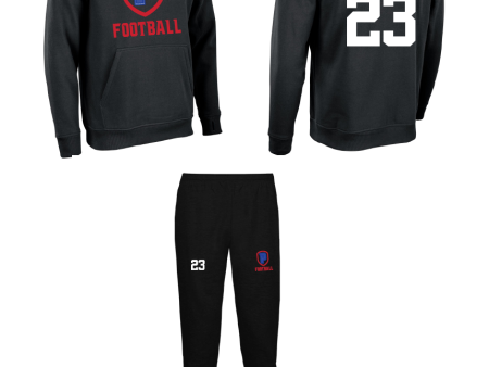 6th Grade All Star Football Hoodie and Joggers Fashion