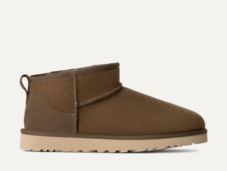 UGG | BOTINES UNISEX | CLASSIC ULTRA MINI HICKORY | MARRÓN Fashion