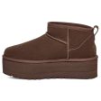 UGG | BOTINES MUJER | CLASSIC ULTRA MINI PLATFORM BURNT | MARRÓN Online Hot Sale