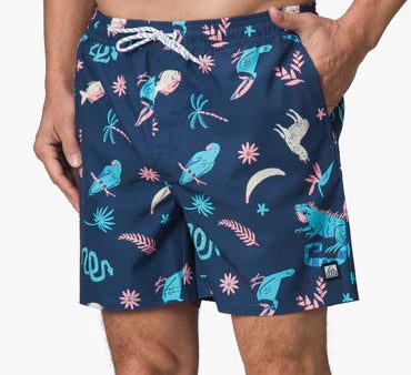 REEF | BAÑADOR HOMBRE | MYERS PRINTED EWAIST SHORT INSIGNA BLUE | AZUL For Discount