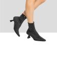 AUDLEY | BOTINES MUJER | MIMI RICE NAPPA ARROZ STRECHT BLACK | NEGRO Supply