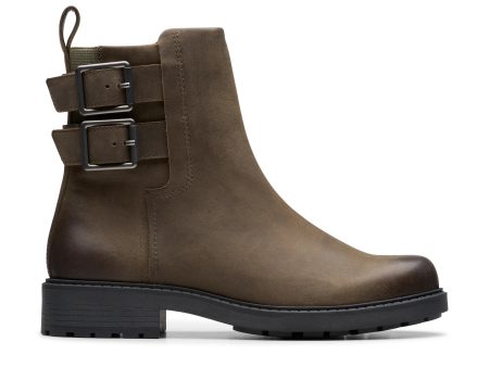 CLARKS | BOTAS MUJER | ORINOCO2 BAY MOLE GREY LEATHER | GRIS Online Hot Sale