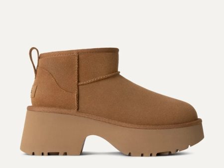 UGG | BOTINES MUJER | CLASSIC ULTRA MINI NEW HEIGHTS CHESTNUT | MARRÓN Fashion