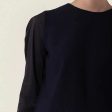 CHIE MIHARA | JERSEY MUJER | R BARLO COLETTE NAVY | AZUL Fashion