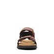 CLARKS | SANDALIAS HOMBRE | HAPSFORD CREEK BROWN TUMBLED | MARRÓN For Sale