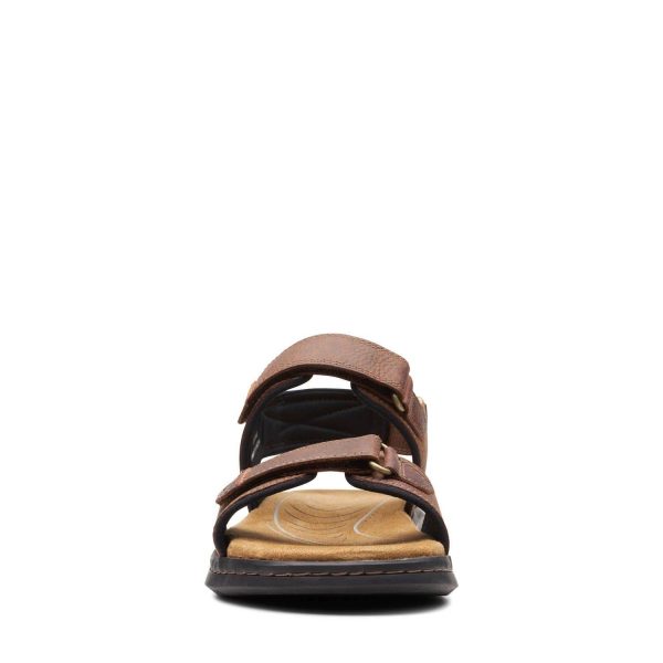 CLARKS | SANDALIAS HOMBRE | HAPSFORD CREEK BROWN TUMBLED | MARRÓN For Sale