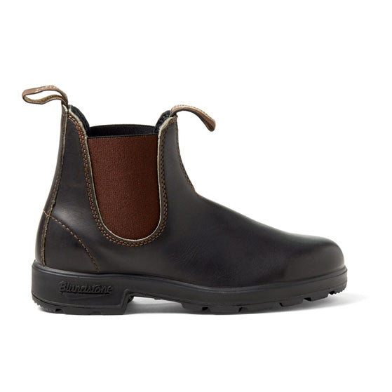 BLUNDSTONE | BOTINES CHELSEA UNISEX | 500 STOUT BROWN LEATHER | MARRÓN For Sale