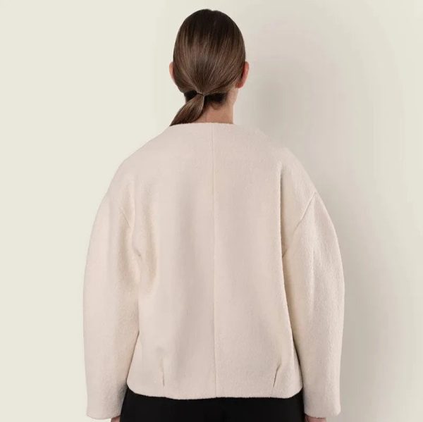 CHIE MIHARA | CHAQUETA MUJER | R CAMILA GOYA SNOW | BLANCO Online Hot Sale