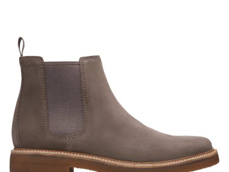 CLARKS | BOTINES CHELSEA HOMBRE | CLARKDALE EASY GREY SUEDE | GRIS Supply