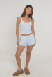 Pointelle Shorts - Baby Blue Online